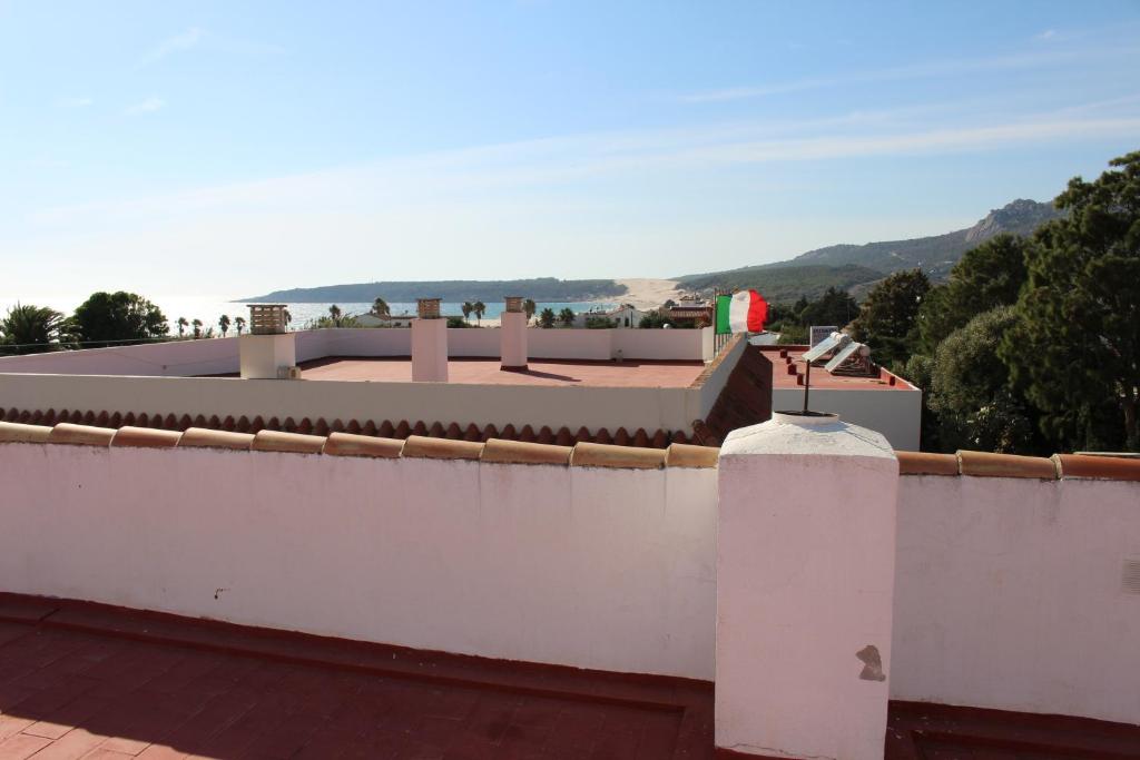 a view from the roof of a house at Apartamentos Bolonia Paraiso in Bolonia