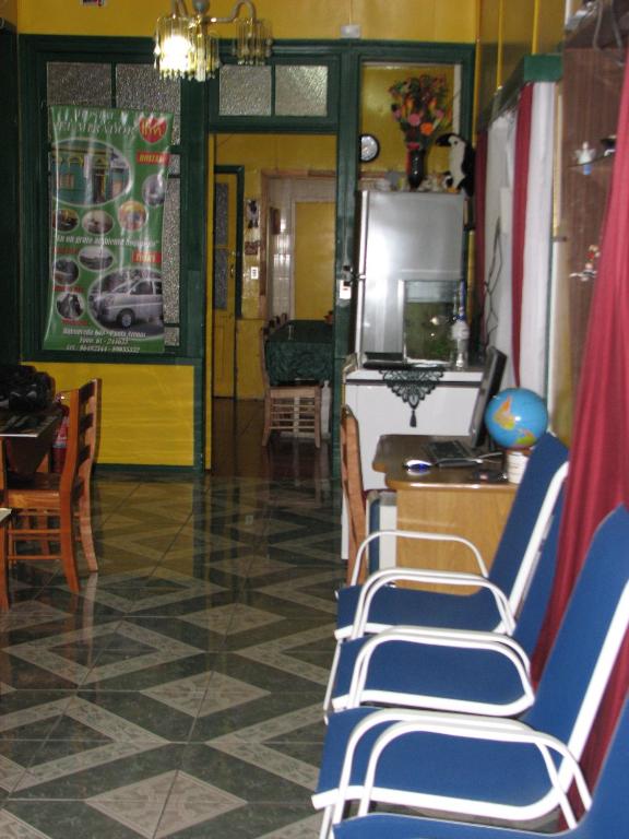 Posezení v ubytování Hostal El Mirador