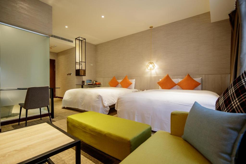 Via Hotel Taipei Station - Habitación De Lujo Cuádruple