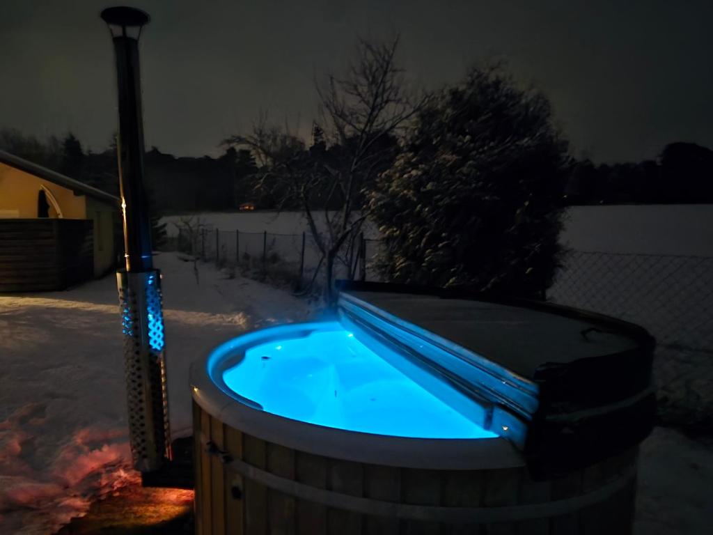 Swimmingpoolen hos eller tæt på ferienhaus-am-scharmützelsee