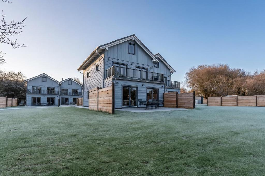 Bygningen som feriehuset ligger i