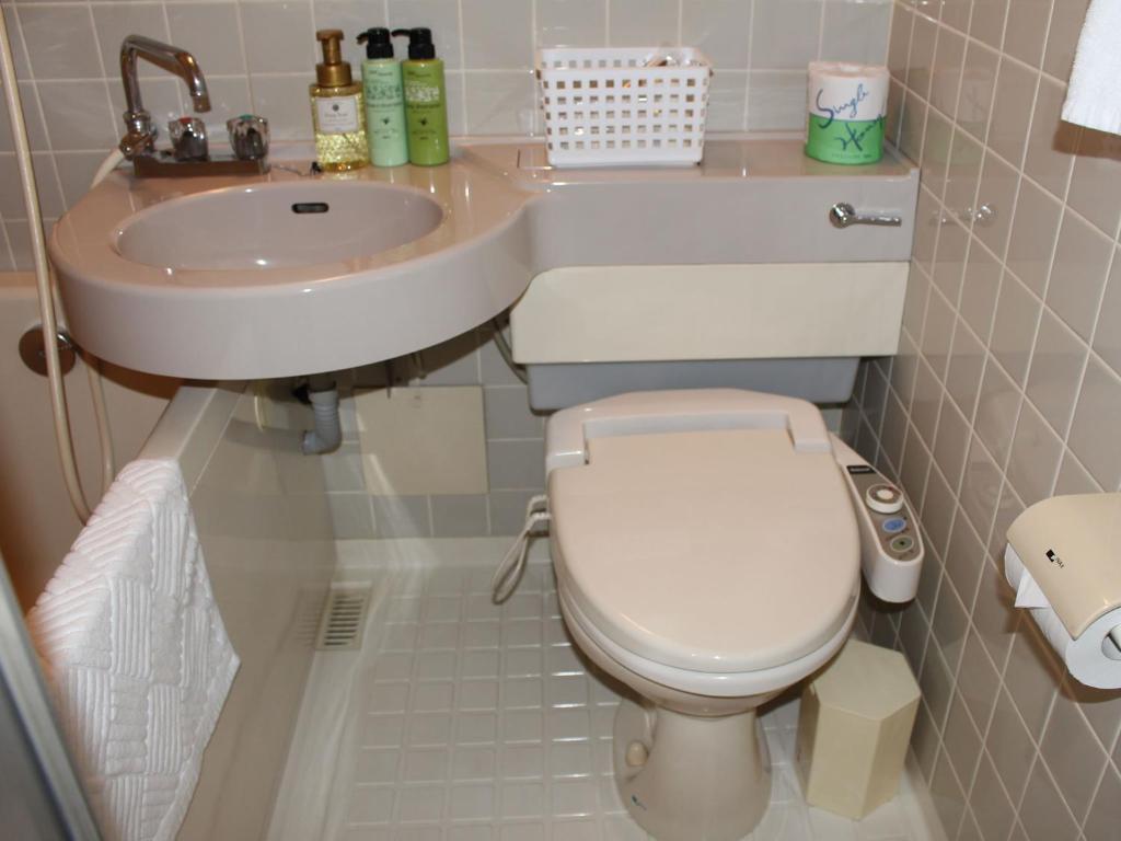 Koupelna v ubytování Hotel Trend Funabashi