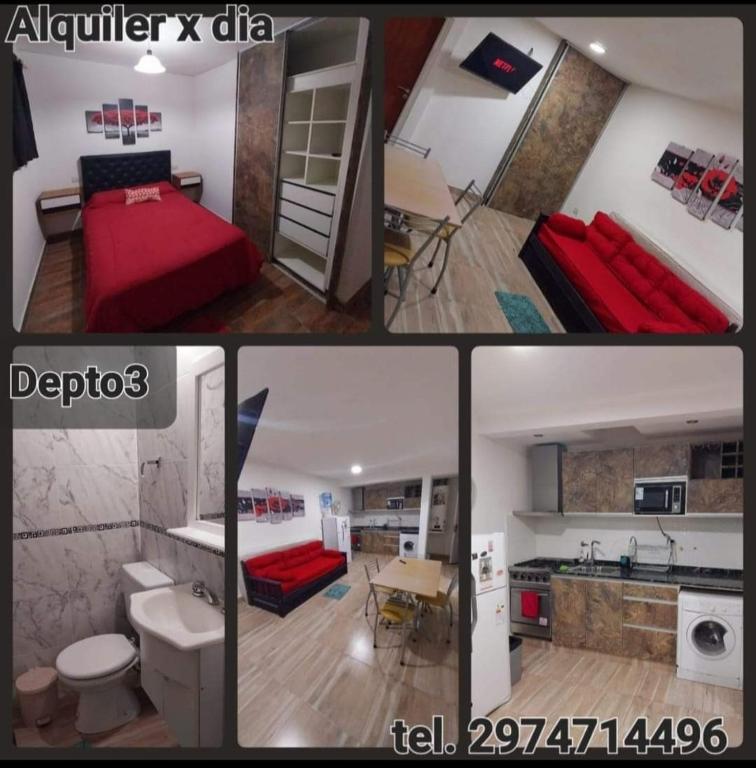 Caleta Olivia Ancla alojamiento departamento