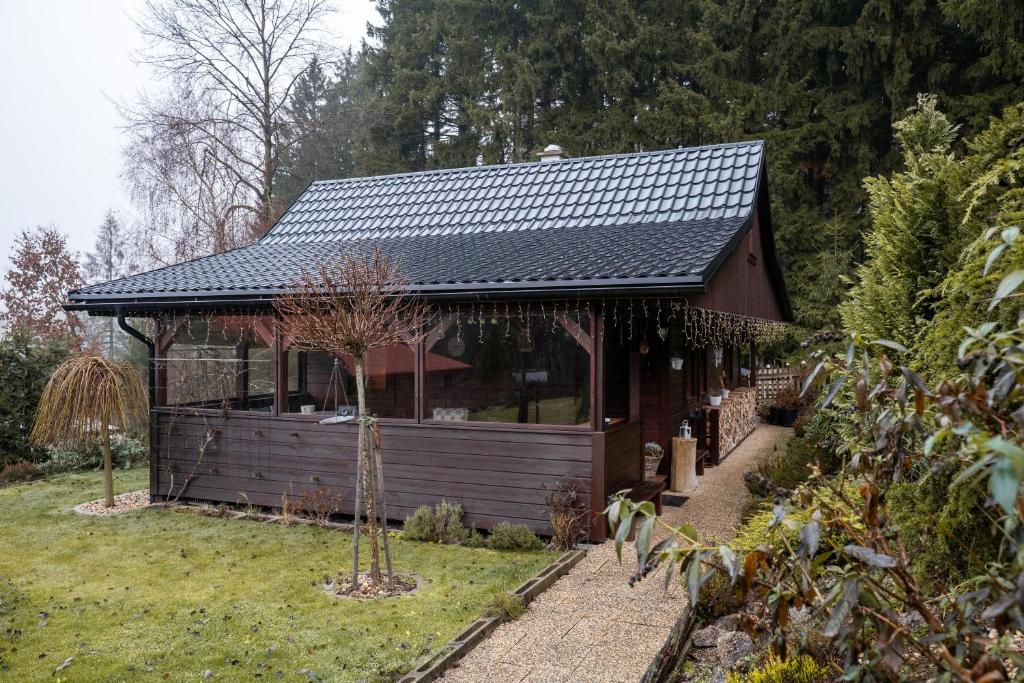 Vườn quanh Cabin Near Krkonoše National Park