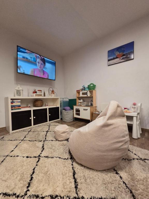 Et tv og/eller underholdning på Willa Pod Górską Lawendą