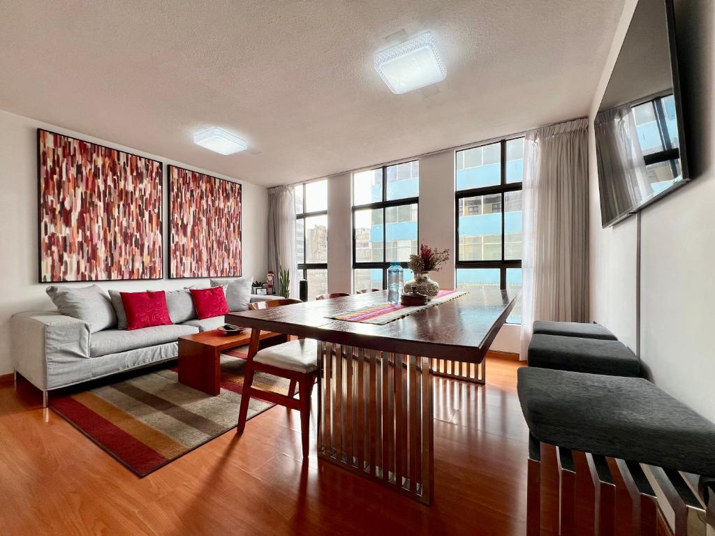 Best Central Lima Stay w city view w Fast Wifi