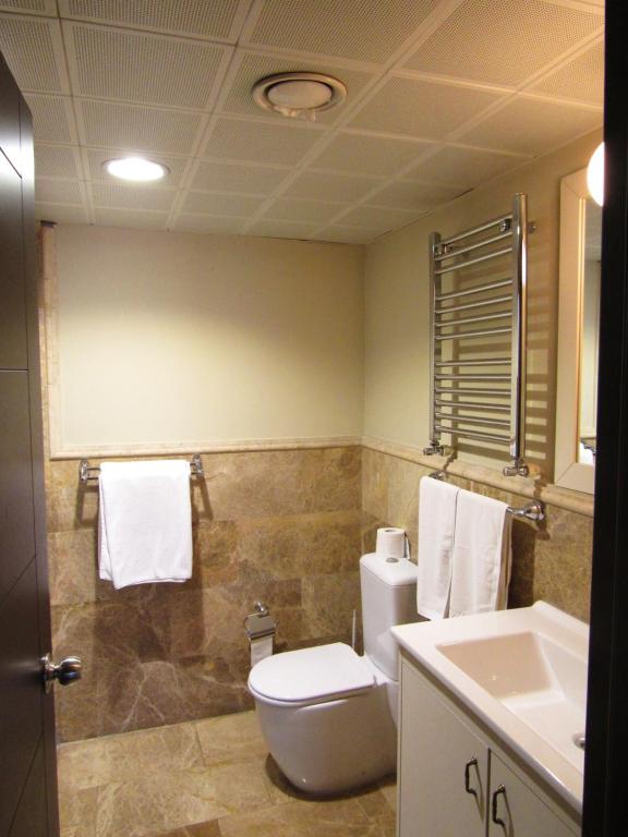 Koupelna v ubytování Kadikoy Park Suites