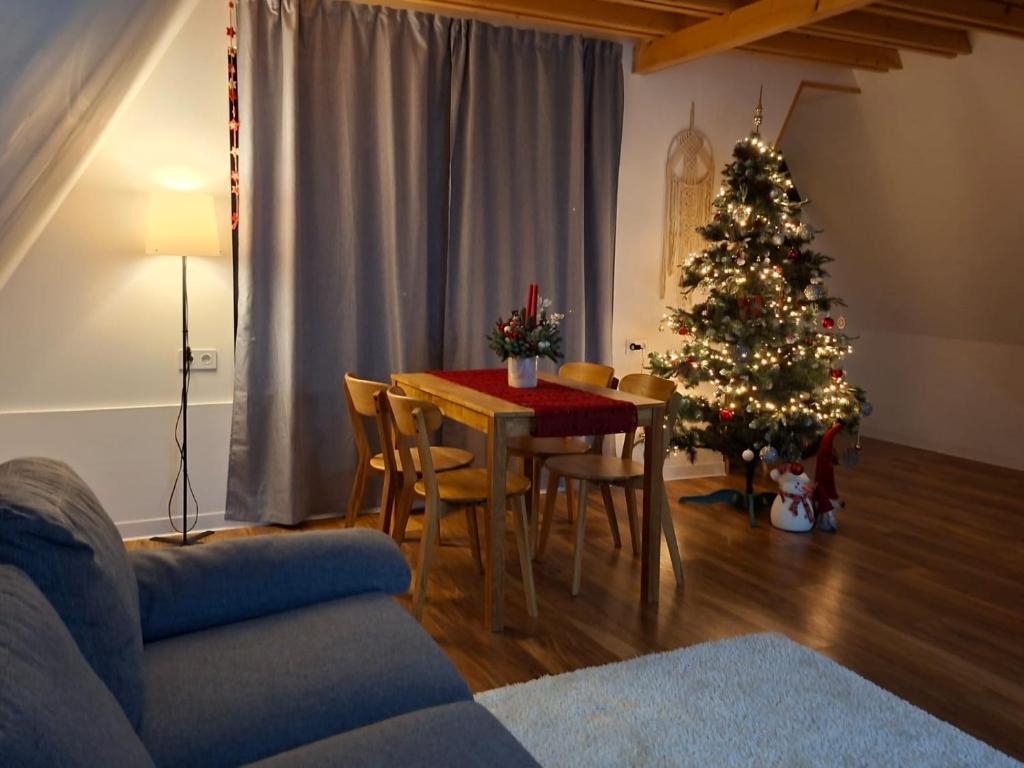 Ruang duduk di La Runc