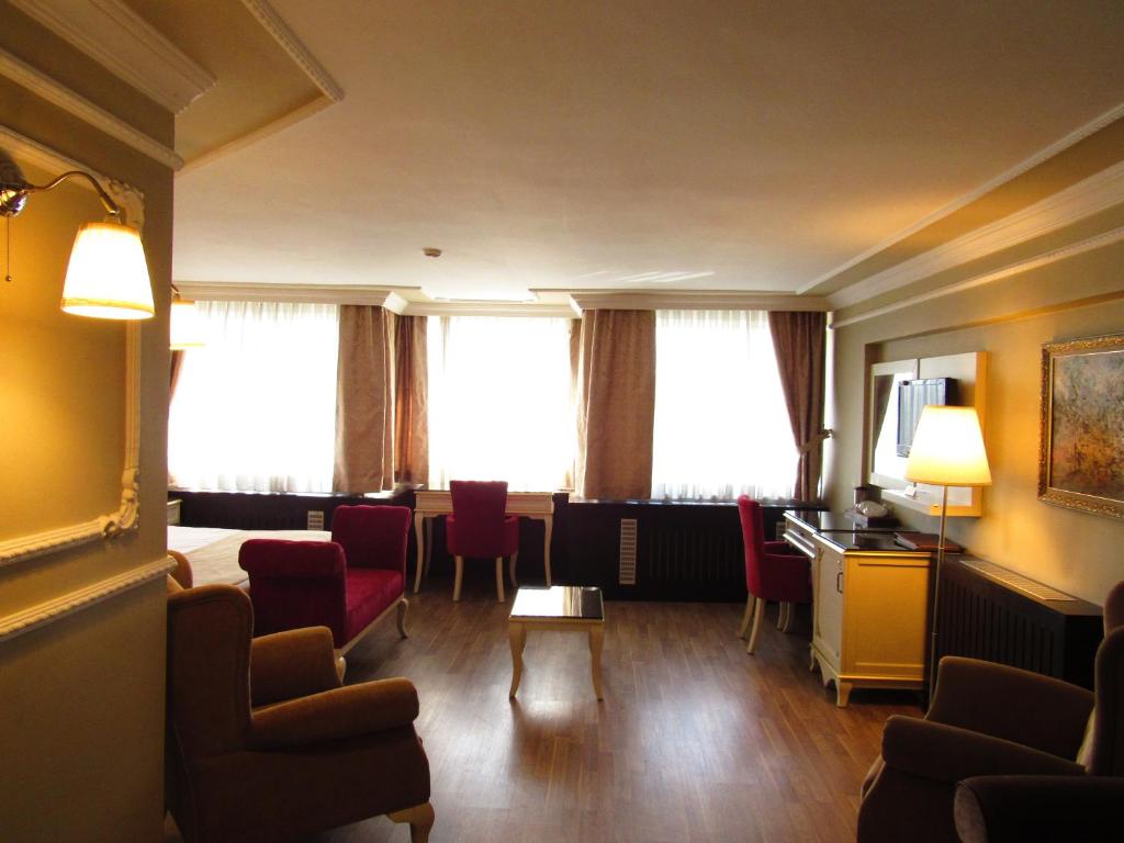 Posezení v ubytování Kadikoy Park Suites