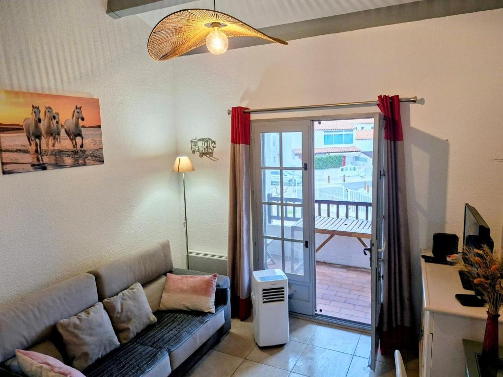 Posezení v ubytování Spacieux appartement tout confort proche plage et centre ville Wifi Animaux bienvenus