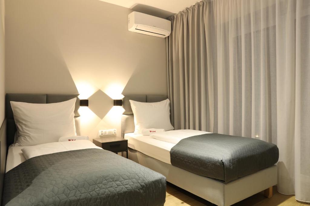 W64 Apartamenty - Tweepersoonskamer Met 2 Aparte Bedden En Balkon