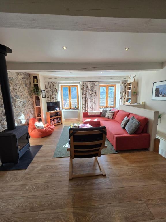 Khu vực ghế ngồi tại Les Quatre Saisons