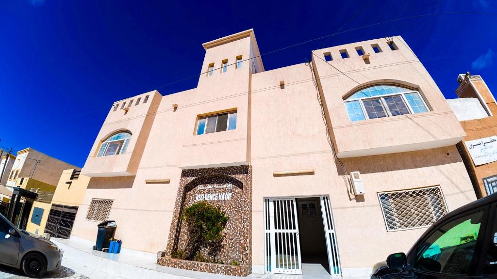 Bygningen som lejligheden ligger i