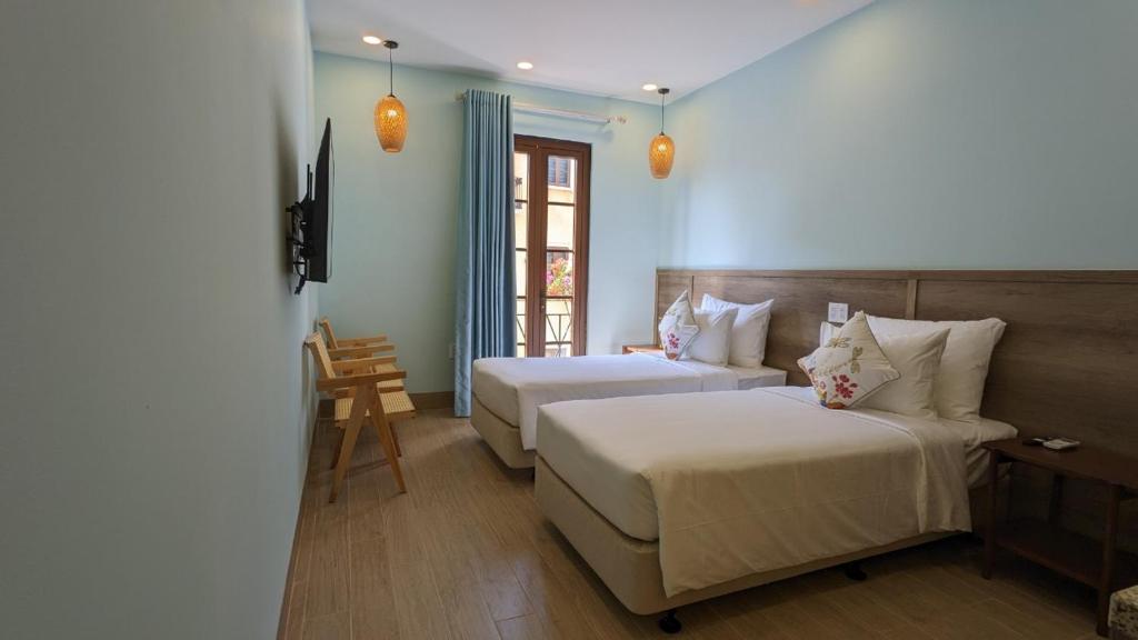 Phòng 2 Giường Đơn Nhìn Ra Thành Phố