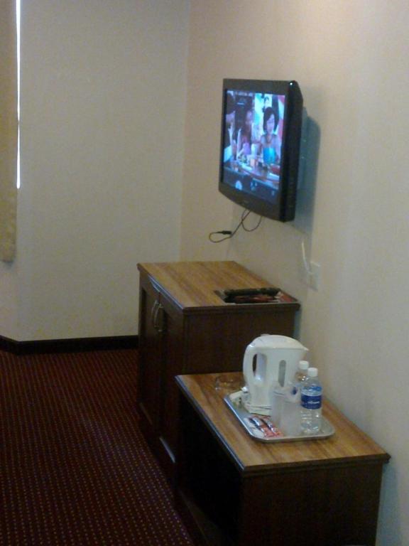 TV a/nebo společenská místnost v ubytování Hotel Remix