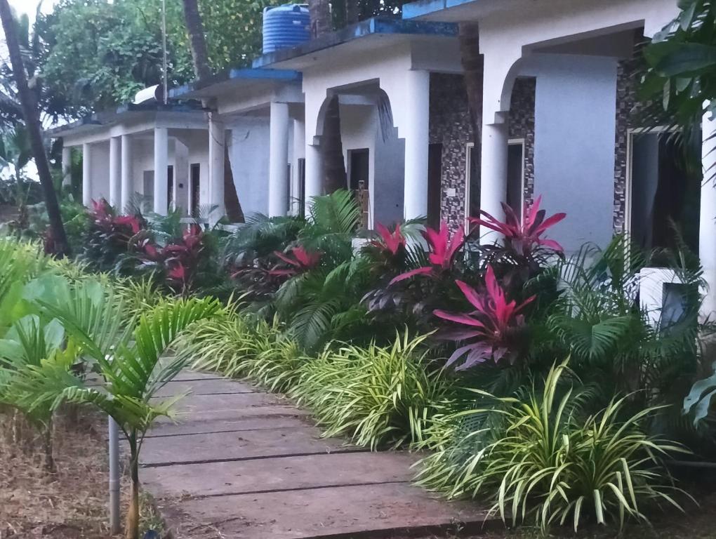 En have udenfor La Serene Inn