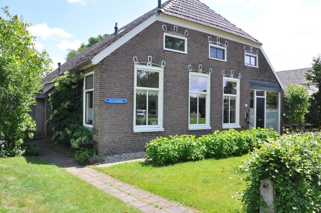 O grădină în afara Het Voorhuis