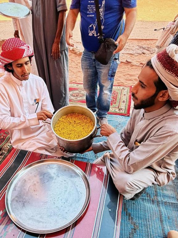 Cinematic Bedouin camp stay in the Wadi Rum desert