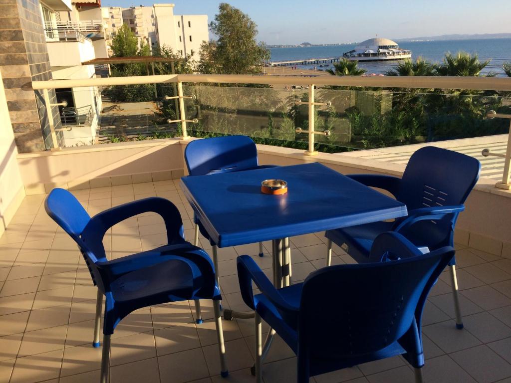 Balkón nebo terasa v ubytování Hotel Vila Lule