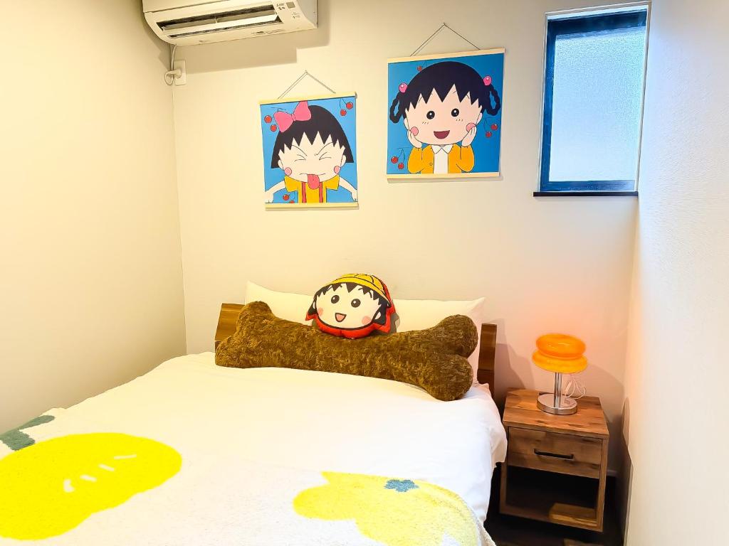 天下茶屋站步行4分钟 日式客厅一楼公寓 2卧可住4人 直达关西机场