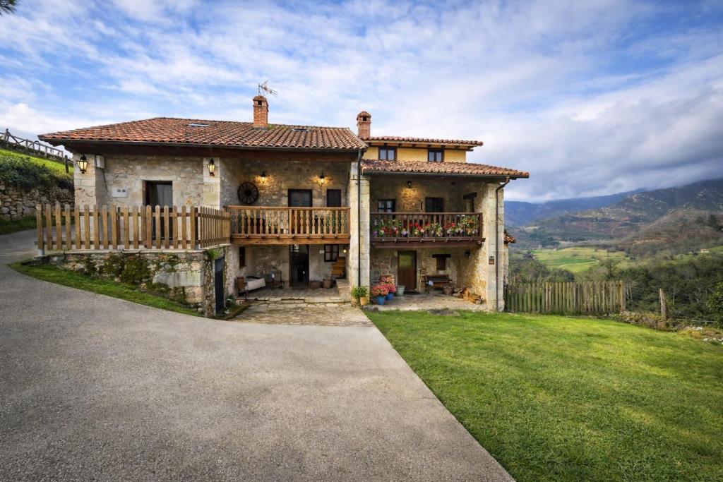 Naturlandskabet i nærheden af chaletet