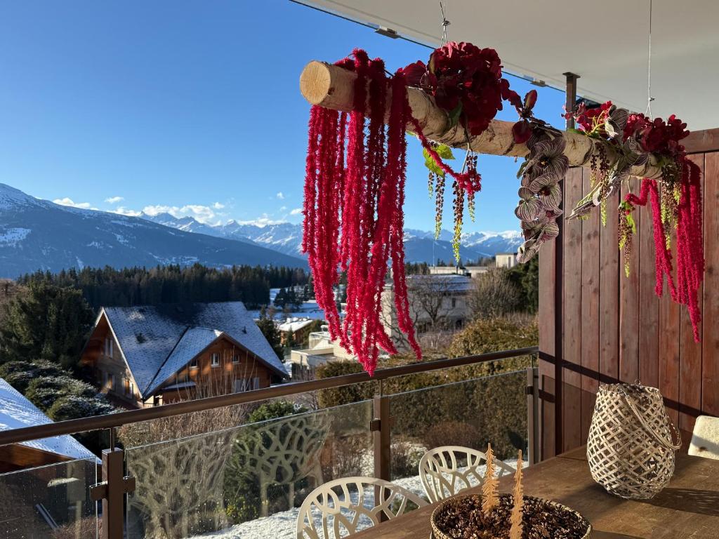 Window on Crans Montana, Appartement avec vue sur les Alpes