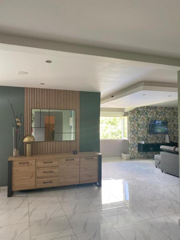 Køkken eller tekøkken på T2 - Le Vert Santal