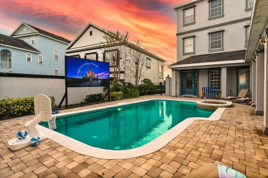 Game Room Heated pool Cinema 6Mi to Disney
