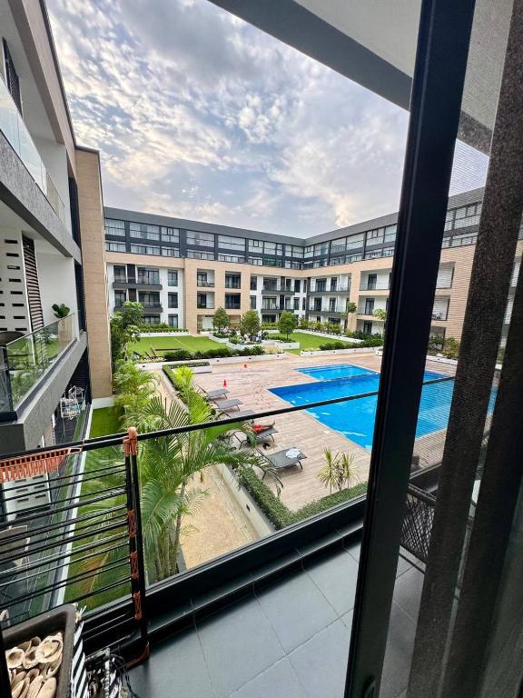 Piscina a Luxury Sid Apartments o a prop