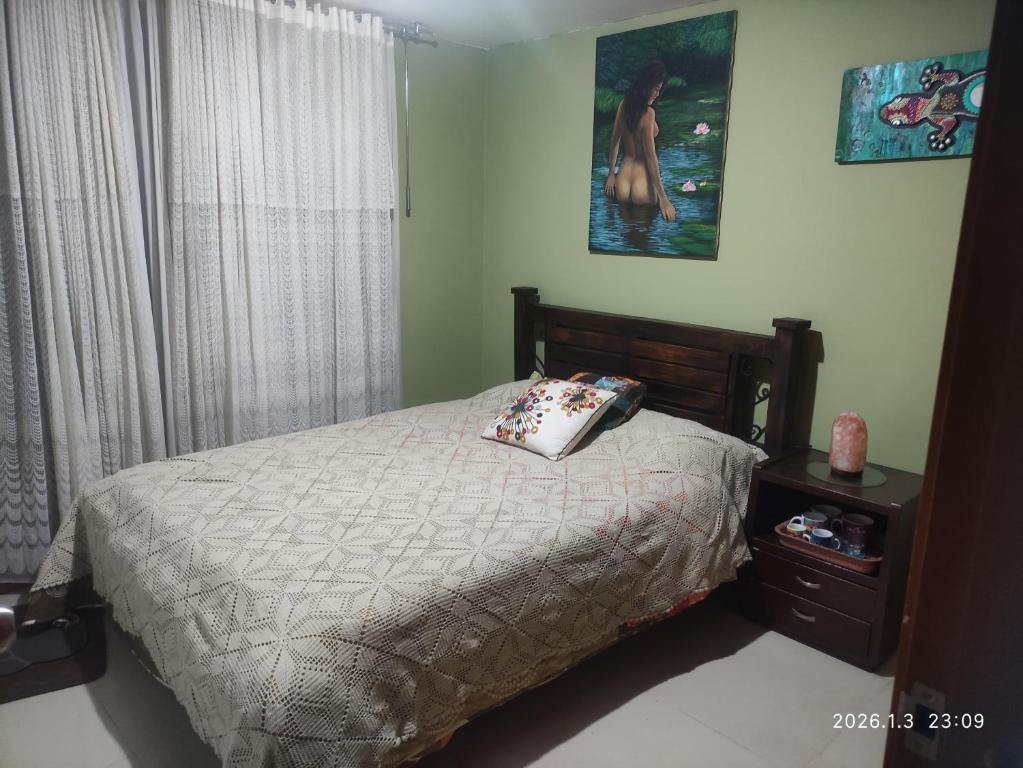 Habitacion cerca a SENDA DE CARNAVAL con cocina para desayuno