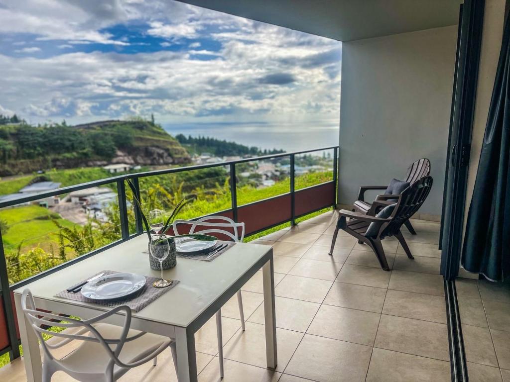 Kraštovaizdis prie apartamentų