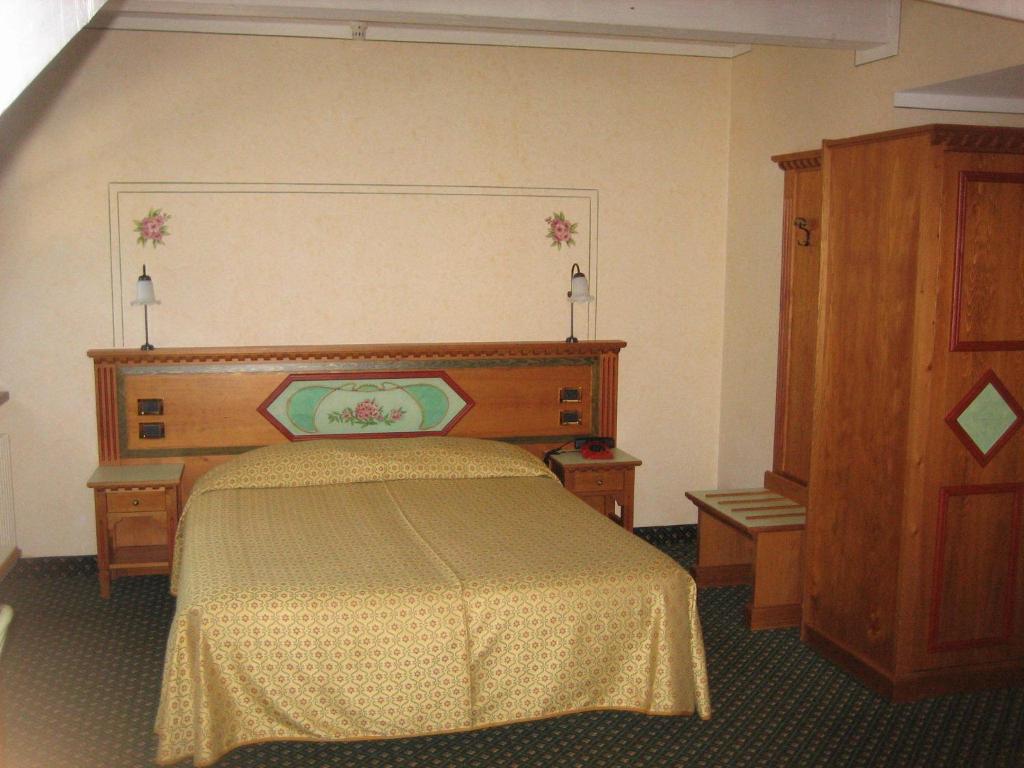 Postel nebo postele na pokoji v ubytování Hotel Ideal