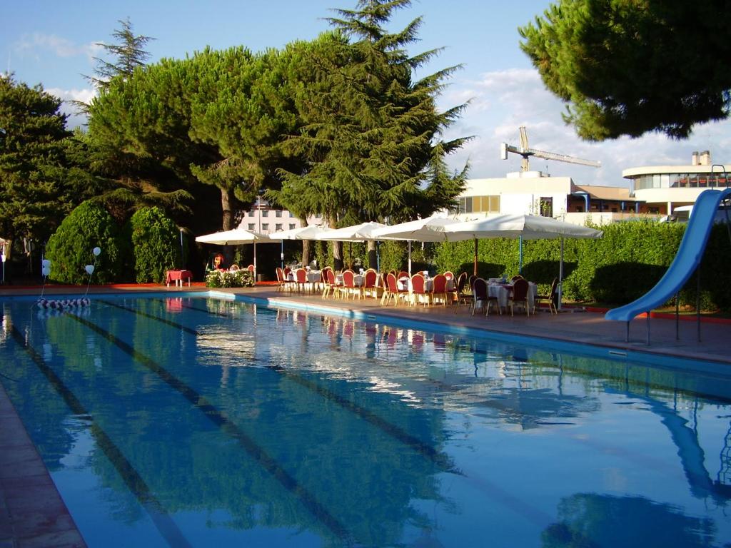 Bazén v ubytování Park Hotel nebo v jeho okolí