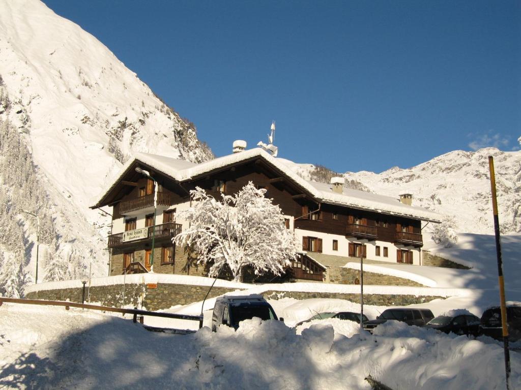 Hotel Lysjoch v zimě