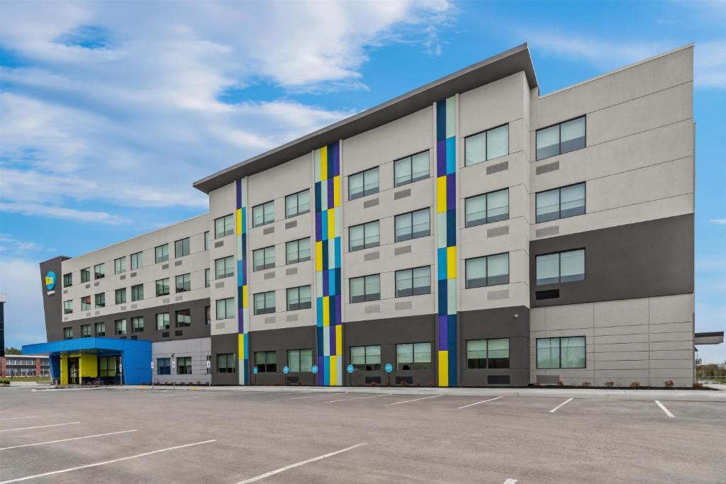 Byggnaden som hotellet ligger i