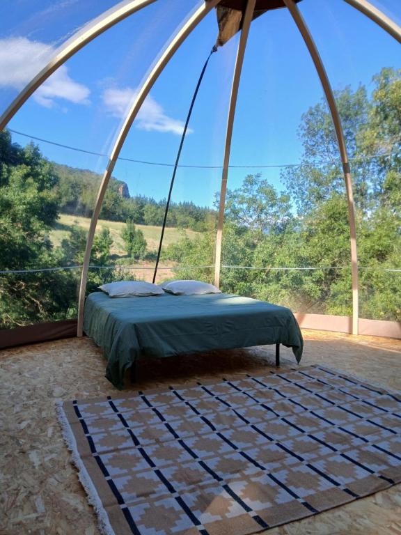 Les Cabânes- Bulle des Frênes- Nuit sous les étoiles