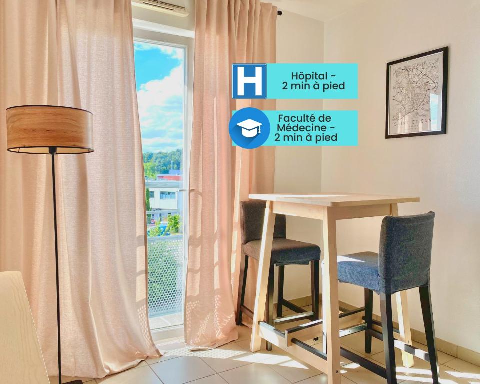 Appartement en face Hopital Nord