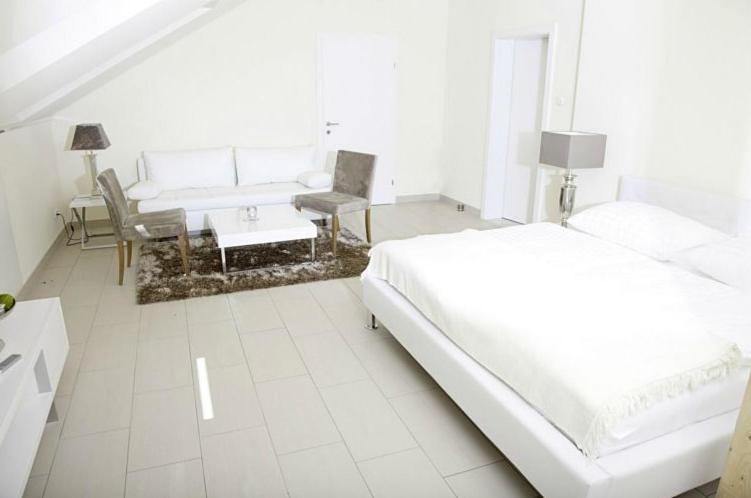 Letto o letti in una camera di Fischerhaus