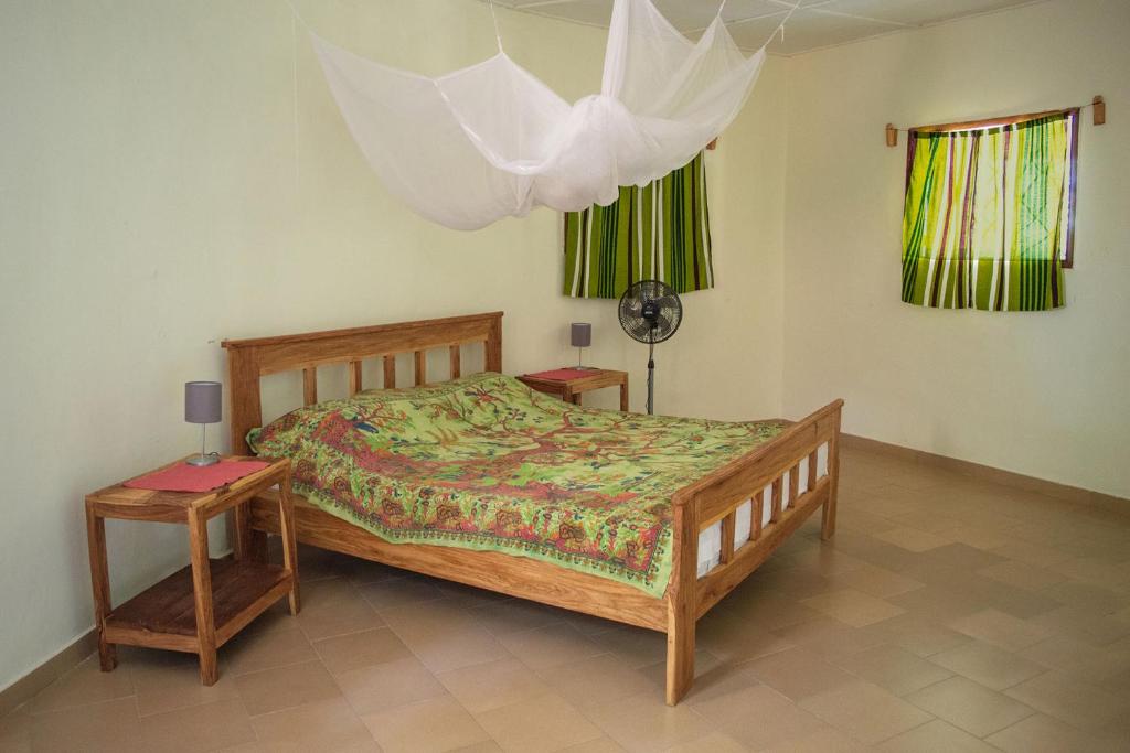 Llit o llits en una habitació de Lodge Jamarek