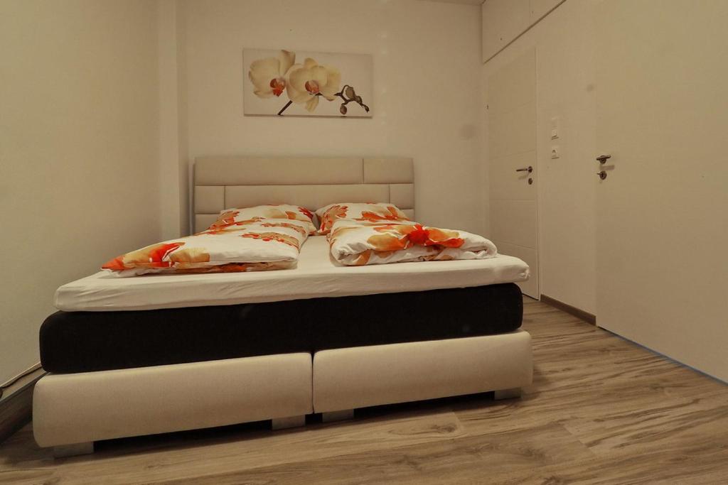 Posteľ alebo postele v izbe v ubytovaní Hofmanns B&B