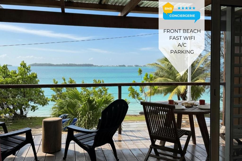 Studio with a view of a heavenly lagoon - hébergement à Bora Bora