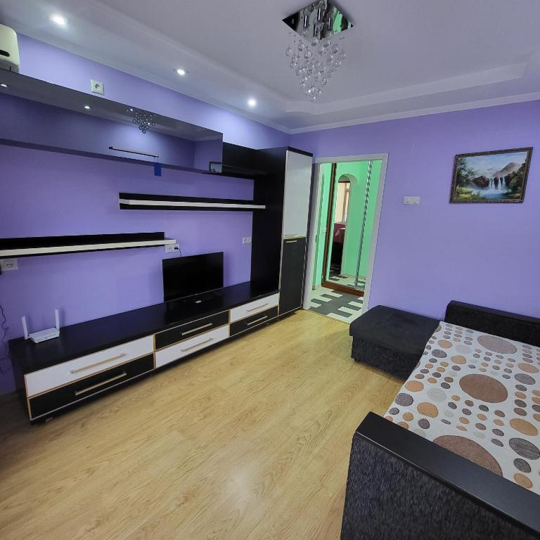 Krevet ili kreveti u jedinici u okviru objekta Apartament Marius