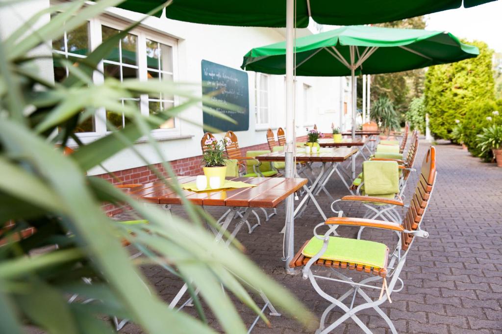 Zahrada ubytování Hotel Am Meilenstein