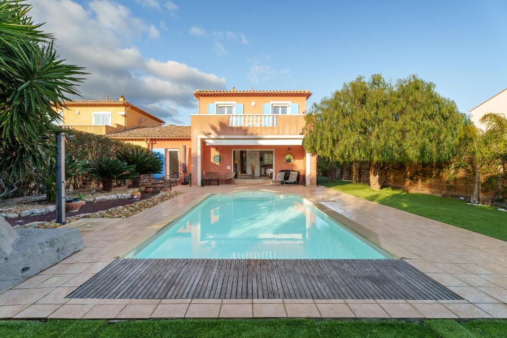 Villa les Citronniers - Piscine 100 m de la plage