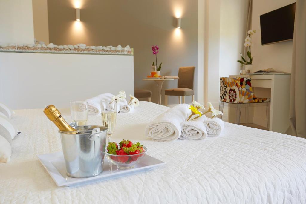 Postel nebo postele na pokoji v ubytování B&B Mondello Design