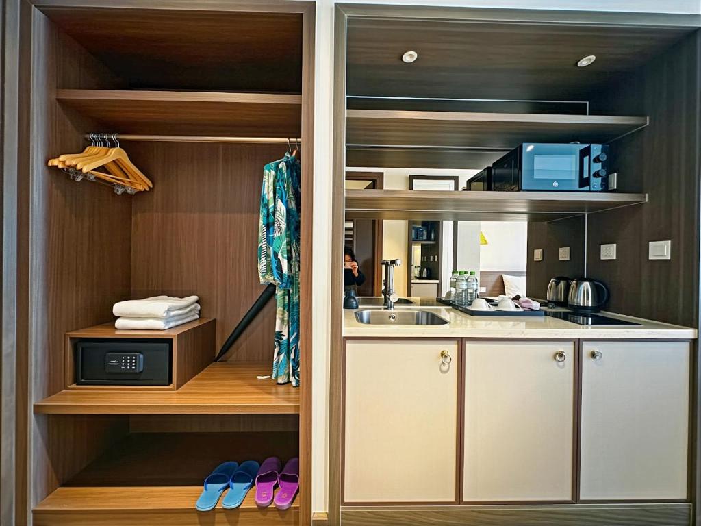 Studio nhìn ra quang cảnh đại dương