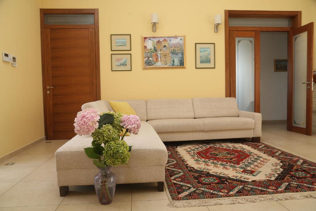 Część wypoczynkowa w obiekcie Apartment Larin