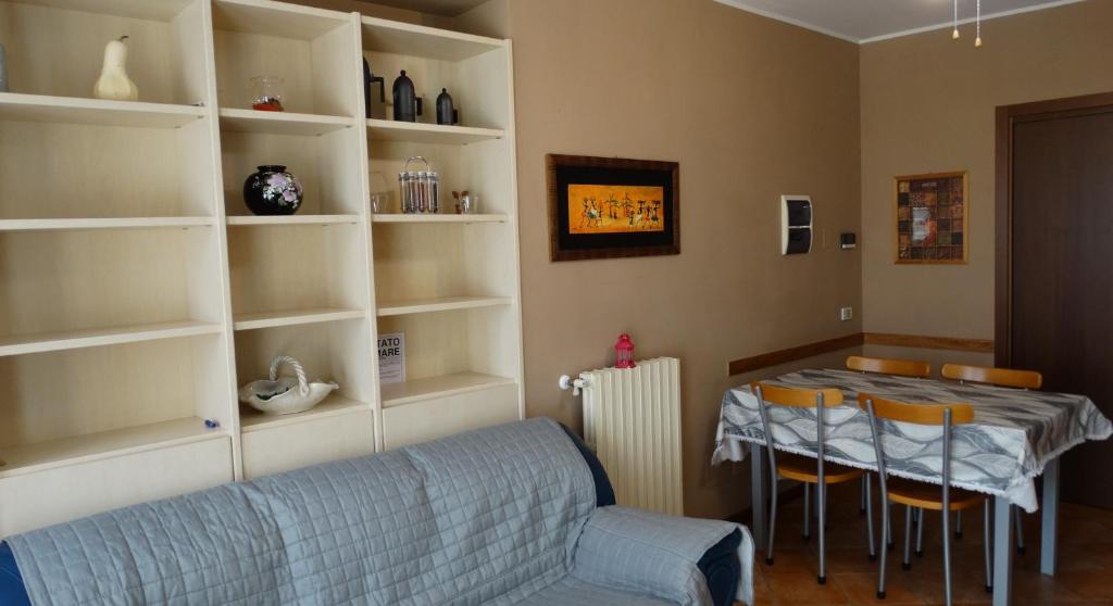 Posezení v ubytování Il Melograno b&b Apartament