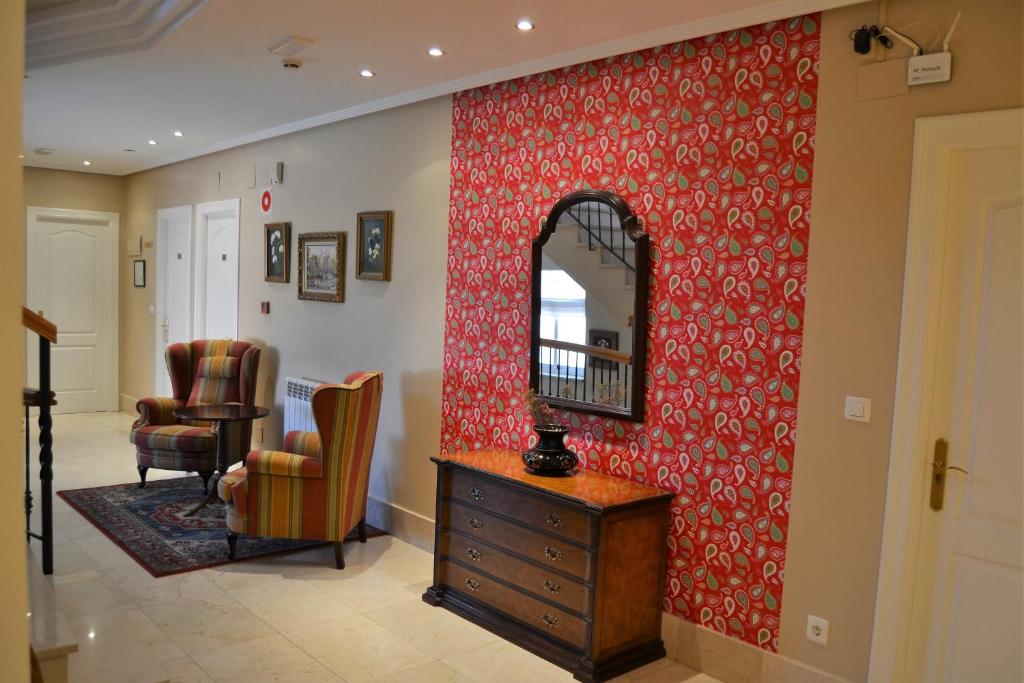 Posezení v ubytování Hotel Villegas