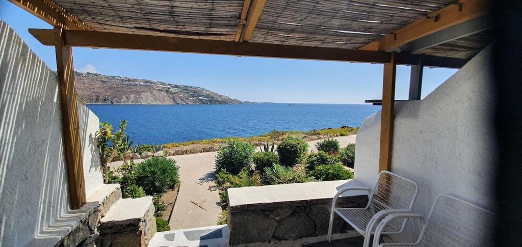 Panoramic View of Ornos Bay in Mykonos & Pool by ΜΡS